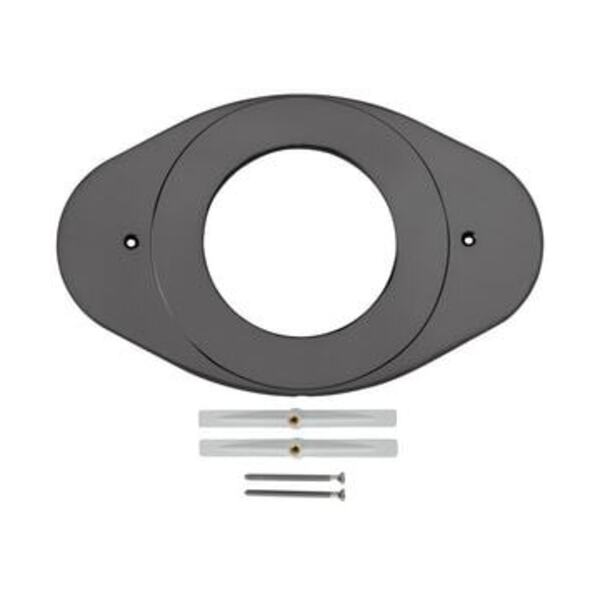 DELTA SHWR CVR PLT BLAC