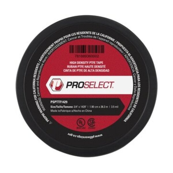 PROSELECT 3/4X1429 HI DENSITY PTFE THRD TAPE
