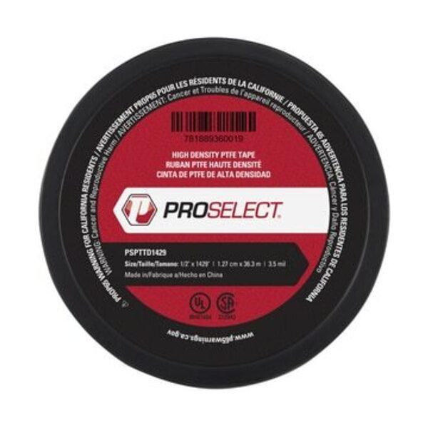 PROSELECT 1/2X1429 HI DENSITY PTFE THRD TAPE