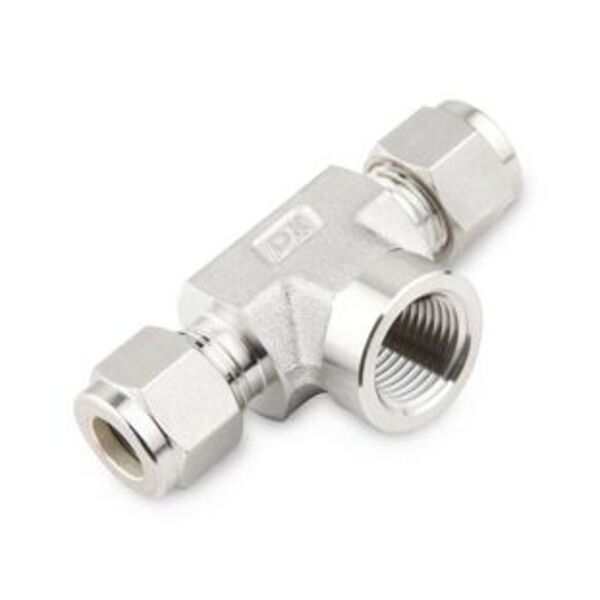 DK-LOK USA 3/8 OD X 1/4 FNPT SS BRCH TEE