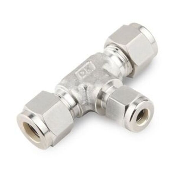 DK-LOK USA 3/8X3/8X1/4 OD SS RED UNION TEE