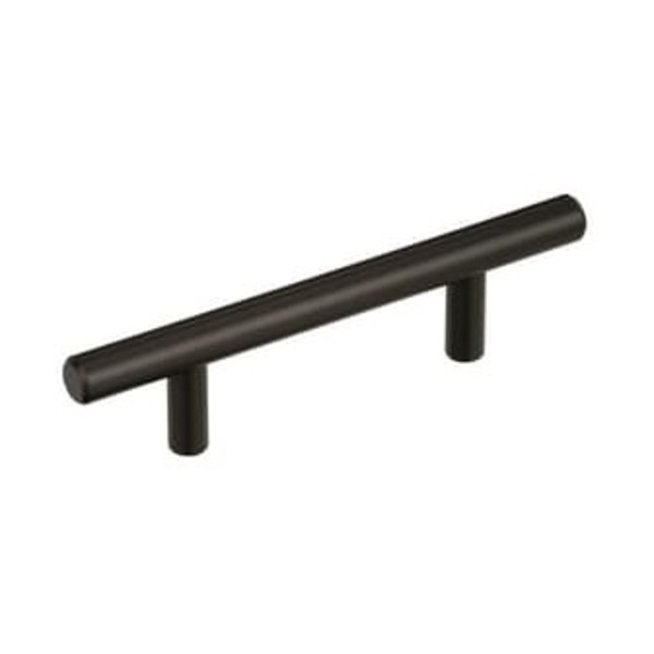 AMEROCK LLC Bar Pulls 3 in (76 mm) Center-to-Center Black Bronze Cabinet Pull - 10 Pack