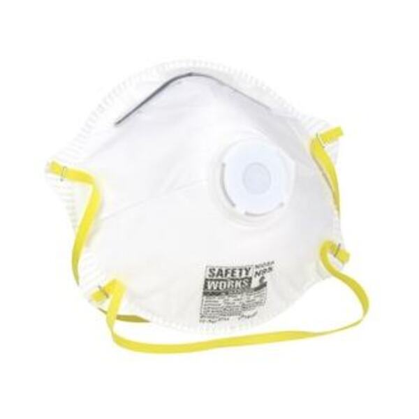 PROTECTIVE INDUSTRIAL PRODUCTS N95 RESP W/ EXHALATION VLV 10/BX