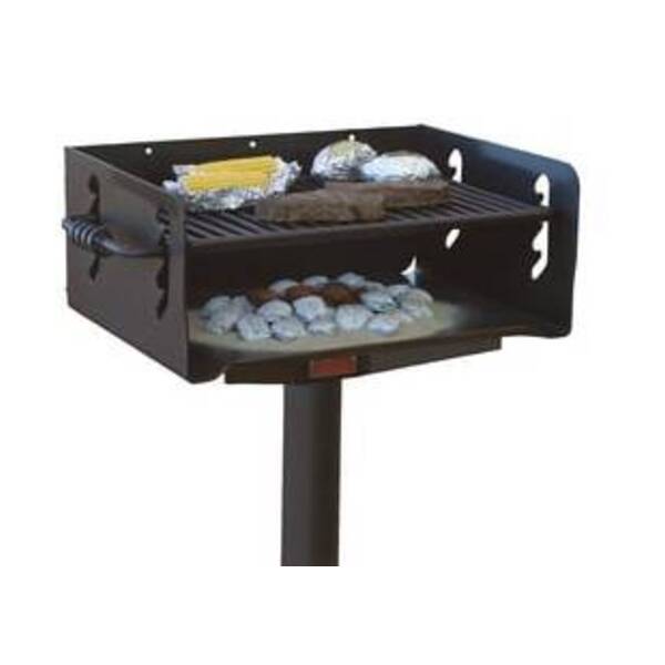 RJ THOMAS MFG CO INC *CVR* 432 1PC EMBED POST W/ GRATE