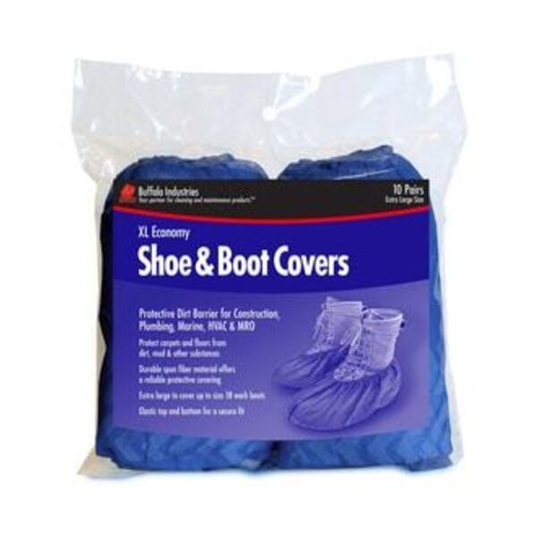 BUFFALO INDUSTRIES SHOE CVR BOOTIES BLUE 10/PK