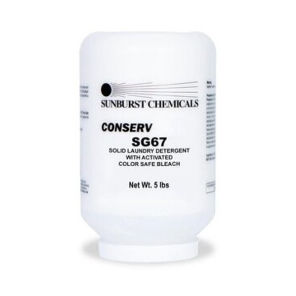 SUNBURST CHEMICALS INC CONSERV SG67 LDRY DETER 5LB 2/CA