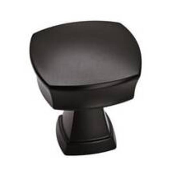 AMEROCK LLC Allison Value Hardware 1-1/4 in (32 mm) Length Matte Black Cabinet Knob