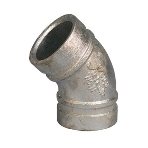 VICTAULIC 4 GALV GRV 45 ELL 11