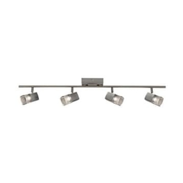 AFX INC 36 in. 4-Light Track Fixture in Satin Nickel