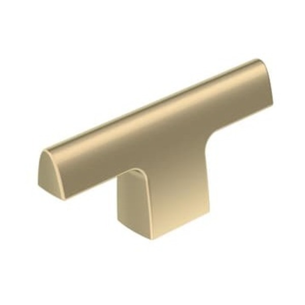 AMEROCK LLC RIVA 2-1/2 IN (64 MM) LENGTH GOLDEN CHAMPAGNE CABINET KNOB