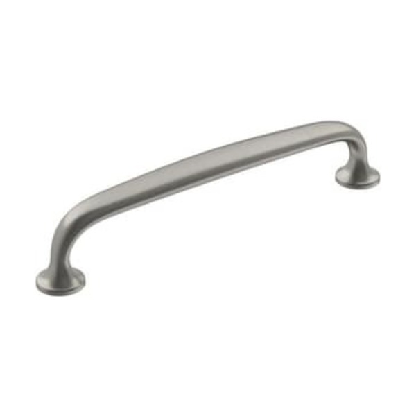 AMEROCK LLC RENOWN 5-1/16 IN 128 MM CENTER-TO-CENTER SATIN NICKEL CABINET PULL
