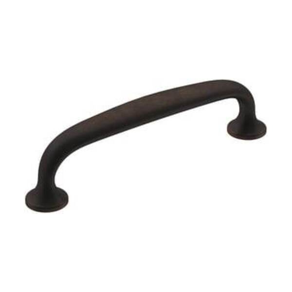 AMEROCK LLC RENOWN 3-3/4 IN 96 MM CENTER-TO-CENTER OIL RUBBED BRONZE CABINET PULL