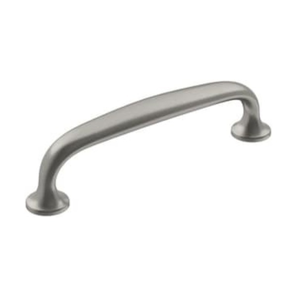 AMEROCK LLC RENOWN 3-3/4 IN 96 MM CENTER-TO-CENTER SATIN NICKEL CABINET PULL