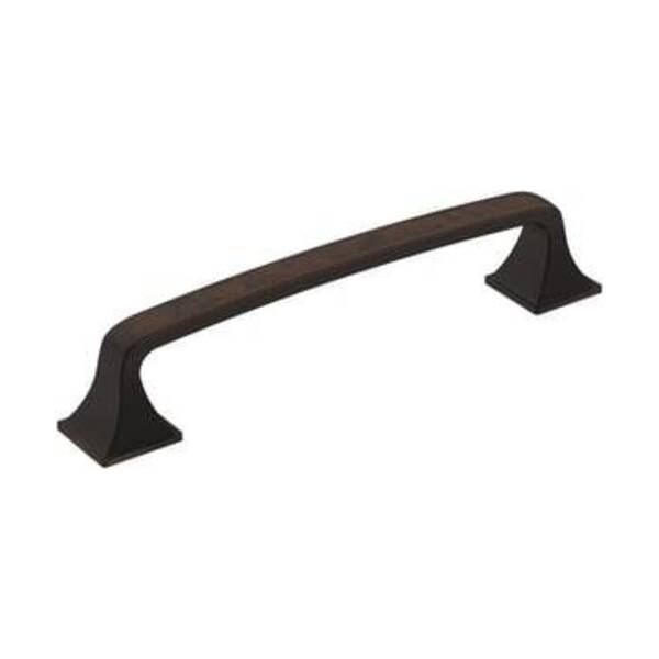 AMEROCK LLC VILLE 5-1/16 IN 128 MM CENTER-TO-CENTER OIL RUBBED BRONZE CABINET PULL