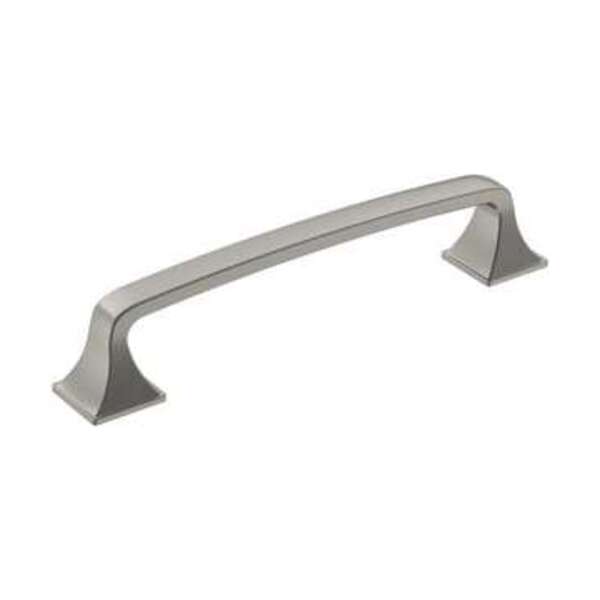 AMEROCK LLC VILLE 5-1/16 IN 128 MM CENTER-TO-CENTER SATIN NICKEL CABINET PULL