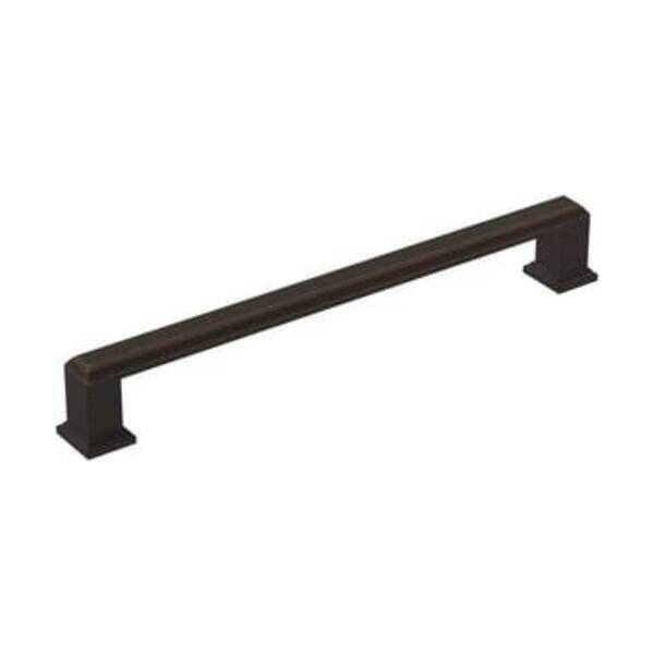 AMEROCK LLC APPOINT 7-9/16 IN 192 MM CENTER-TO-CENTER OIL RUBBED BRONZE CABINET PULL