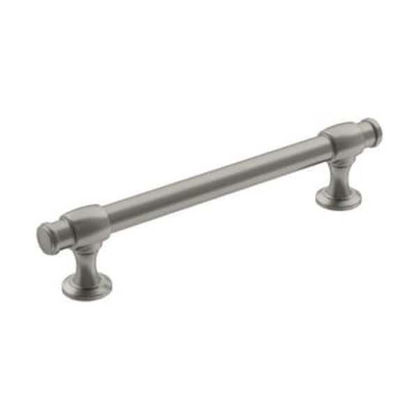 AMEROCK LLC WINSOME 5-1/16 IN 128 MM CENTER-TO-CENTER SATIN NICKEL CABINET PULL
