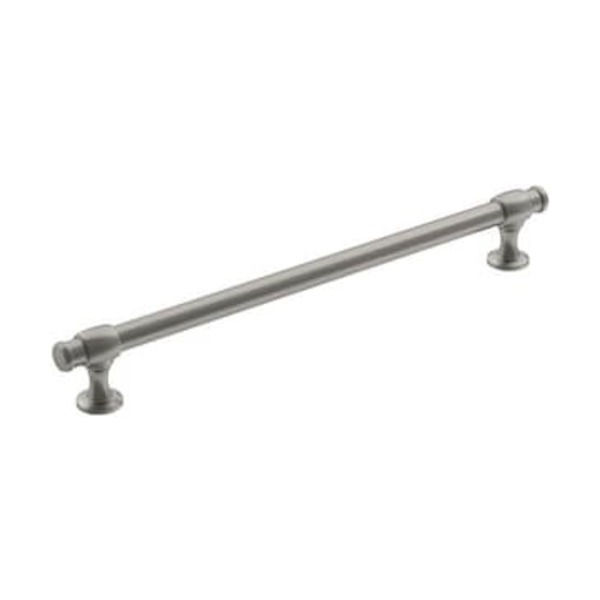 AMEROCK LLC WINSOME 8-13/16 IN 224 MM CENTER-TO-CENTER SATIN NICKEL CABINET PULL