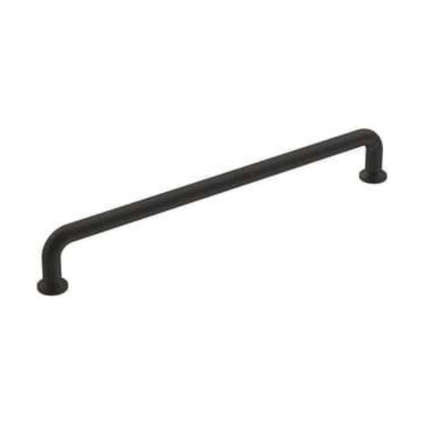 AMEROCK LLC FACTOR 7-9/16 IN 192 MM CENTER-TO-CENTER MATTE BLACK CABINET PULL