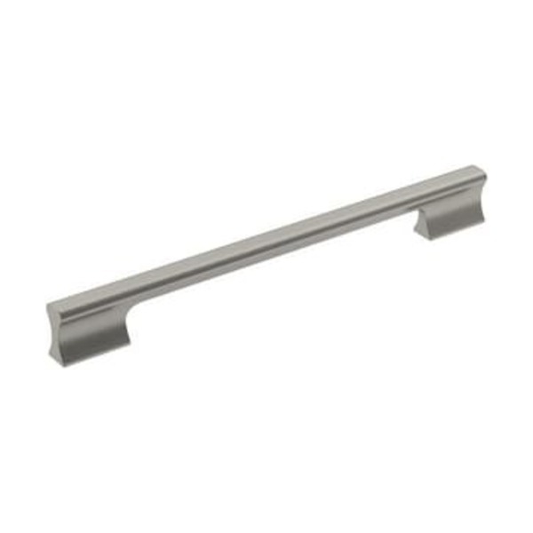 AMEROCK LLC STATUS 8-13/16 IN 224 MM CENTER-TO-CENTER SATIN NICKEL CABINET PULL