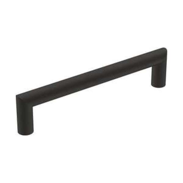 AMEROCK LLC REVOLVE 5-1/16 IN 128 MM CENTER-TO-CENTER MATTE BLACK CABINET PULL