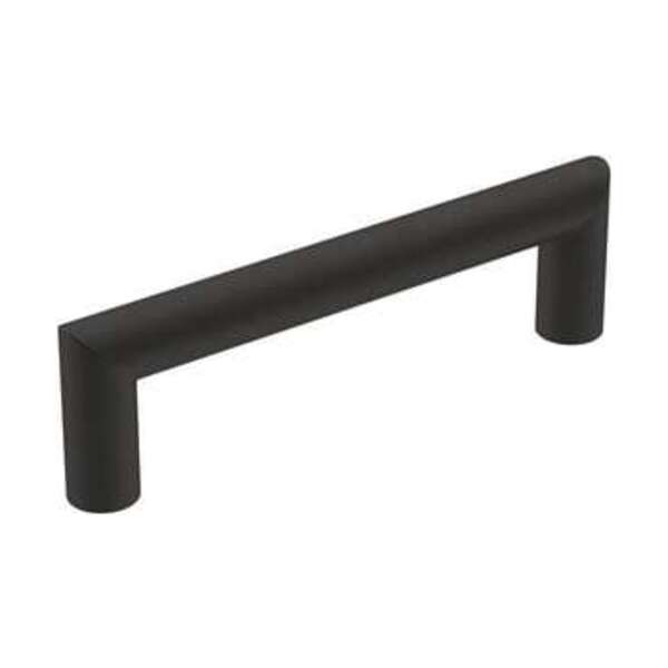 AMEROCK LLC REVOLVE 3-3/4 IN 96 MM CENTER-TO-CENTER MATTE BLACK CABINET PULL