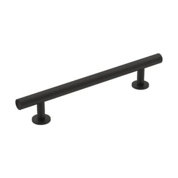 AMEROCK LLC RADIUS 5-1/16 IN 128 MM CENTER-TO-CENTER MATTE BLACK CABINET PULL