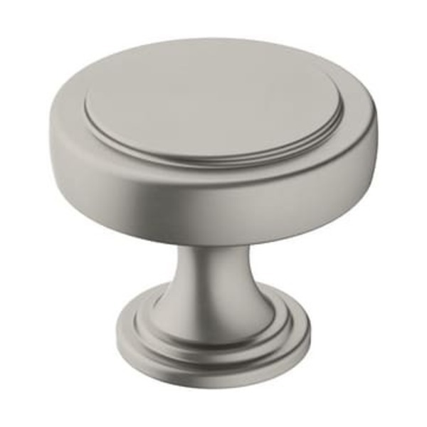 AMEROCK LLC EXCEED 1-1/2 IN 38 MM DIAMETER SATIN NICKEL CABINET KNOB
