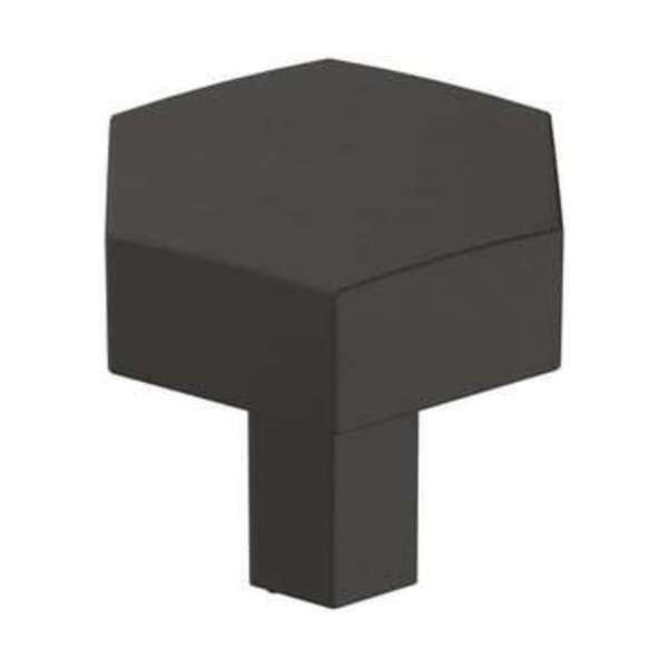 AMEROCK LLC CALIBER 1-1/4 IN 32 MM DIAMETER MATTE BLACK CABINET KNOB