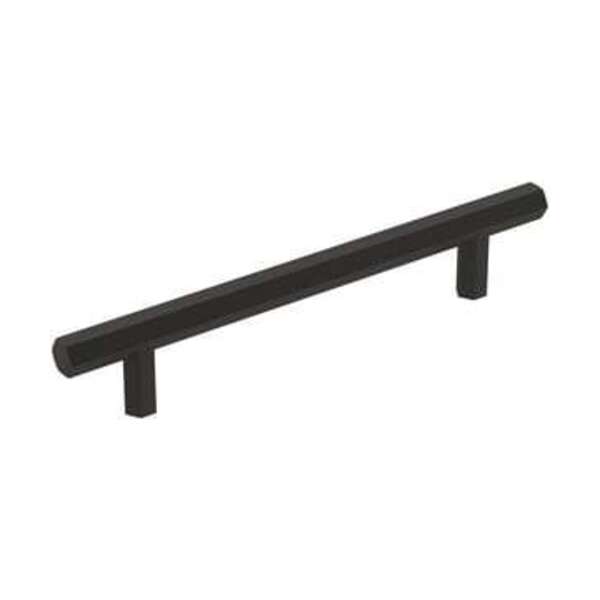 AMEROCK LLC CALIBER 5-1/16 IN 128 MM CENTER-TO-CENTER MATTE BLACK CABINET PULL