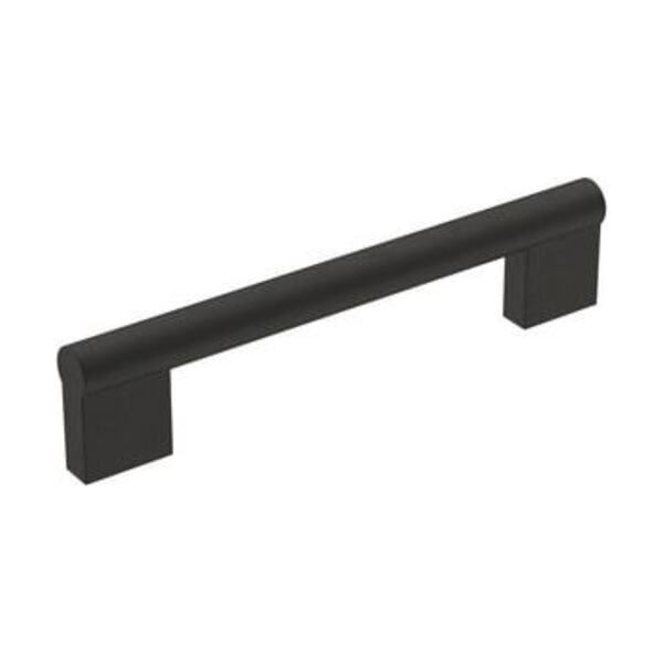 AMEROCK LLC VERSA 5-1/16 IN 128 MM CENTER-TO-CENTER MATTE BLACK CABINET PULL