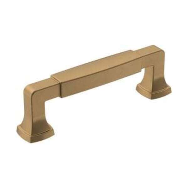 AMEROCK LLC STATURE 3-3/4 IN 96 MM CENTER-TO-CENTER CHAMPAGNE BRONZE CABINET PULL