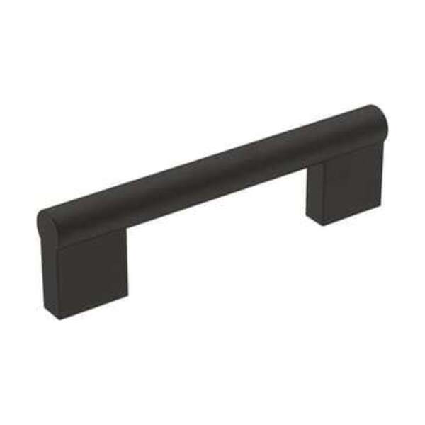 AMEROCK LLC VERSA 3-3/4 IN 96 MM CENTER-TO-CENTER MATTE BLACK CABINET PULL