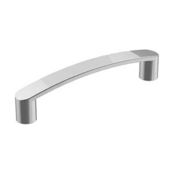 AMEROCK LLC RIFT 3-3/4 IN 96 MM CENTER-TO-CENTER POLISHED CHROME CABINET PULL