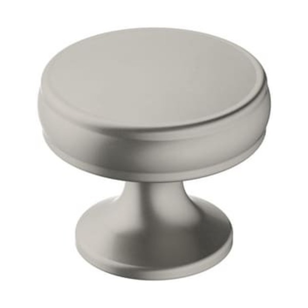 AMEROCK LLC RENOWN 1-1/4 IN 32 MM DIAMETER SATIN NICKEL CABINET KNOB