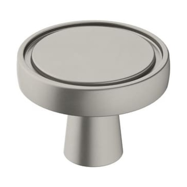 AMEROCK LLC DESTINE 1-3/8 IN 35 MM DIAMETER SATIN NICKEL CABINET KNOB