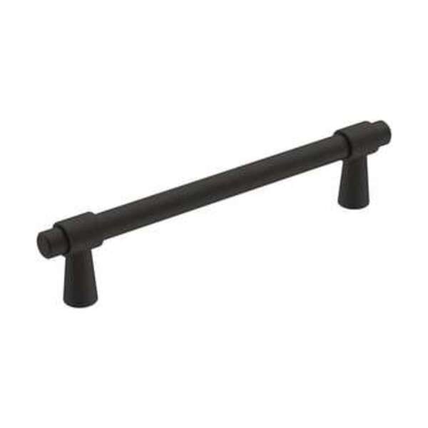 AMEROCK LLC DESTINE 5-1/16 IN 128 MM CENTER-TO-CENTER MATTE BLACK CABINET PULL