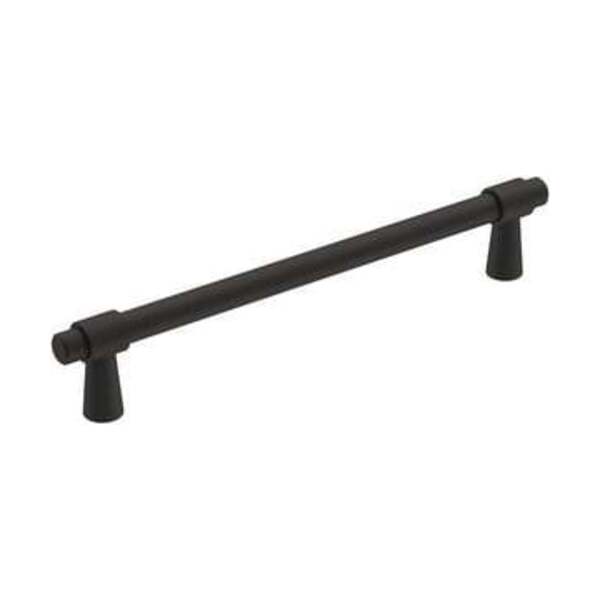 AMEROCK LLC DESTINE 6-5/16 IN 160 MM CENTER-TO-CENTER MATTE BLACK CABINET PULL