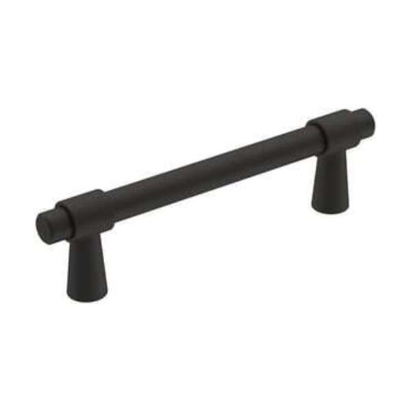 AMEROCK LLC DESTINE 3-3/4 IN 96 MM CENTER-TO-CENTER MATTE BLACK CABINET PULL