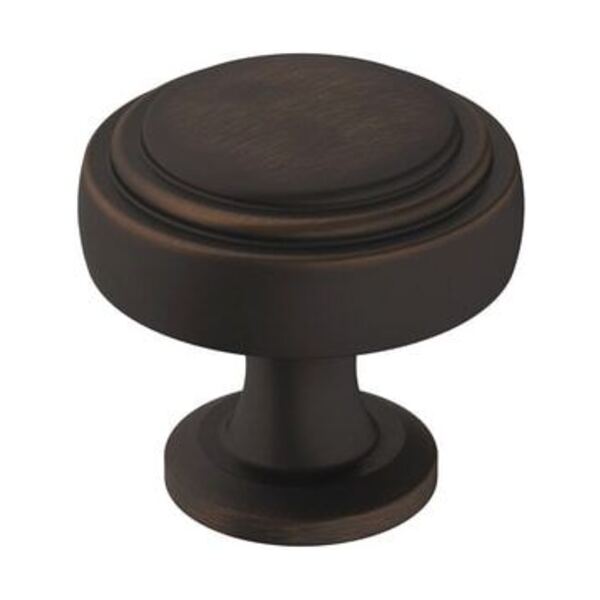 AMEROCK LLC WINSOME 1-1/4 IN 32 MM DIAMETER OIL RUBBED BRONZE CABINET KNOB