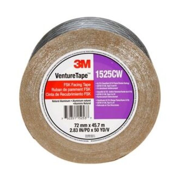 VENTURE 3X50 YD SILV FSK FACING TAPE