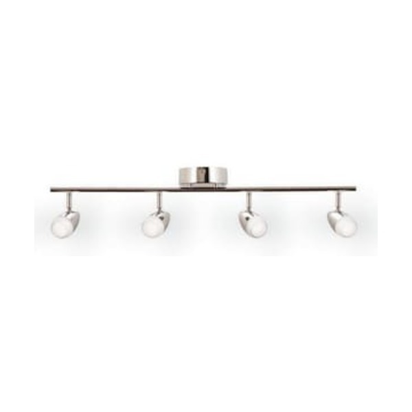 AFX INC 21W 4-Light LED 1924 Lumen Track Lighting in Chrome