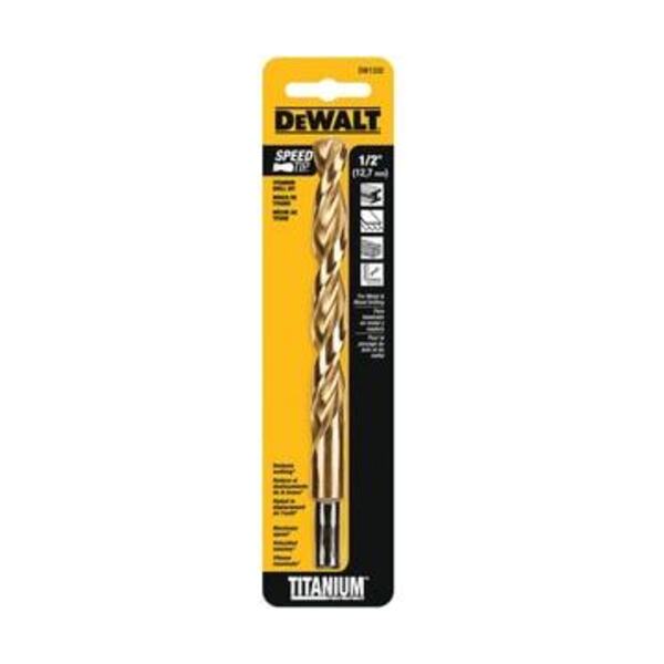 DEWALT 1 2 *TITANI DRILL BIT SPLT