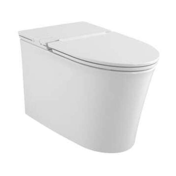AS AMERICA INC 1.0 gpf Elongated One Piece Toilet in White