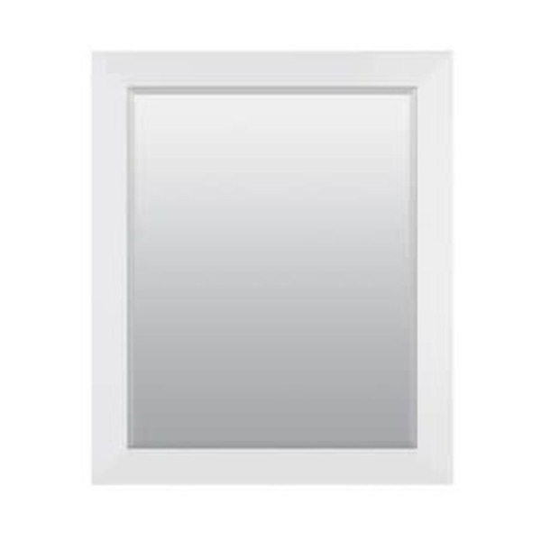 AMERICAN PRIDE 36X36 DECO FRMD BEVELED MIR WHIT