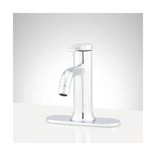 SIGNATURE HDWR DECK PLT F/ 1-H LAV *LENTZ CP