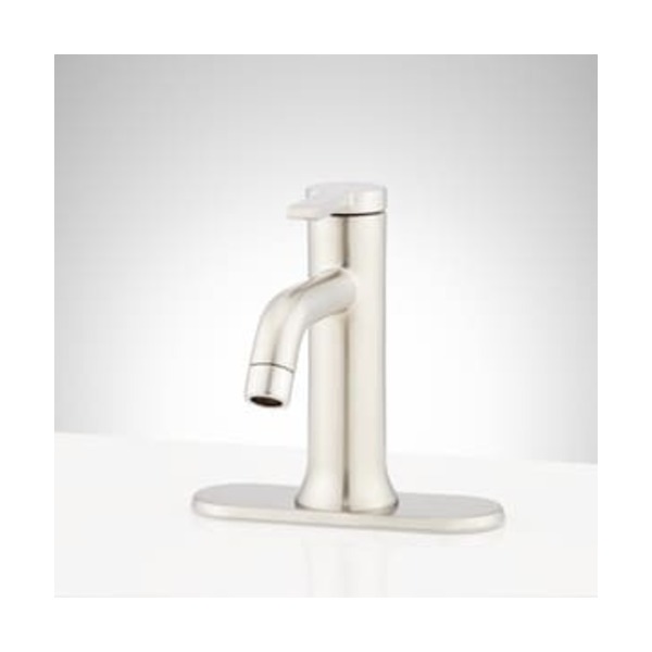 SIGNATURE HDWR DECK PLT F/ 1-H LAV *LENTZ BN