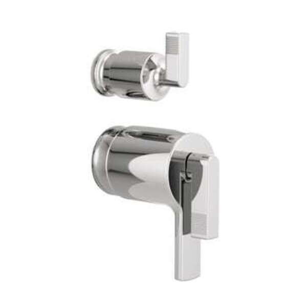 BRIZO TSTAT VLV W/ DIV LEV HDL KIT CP