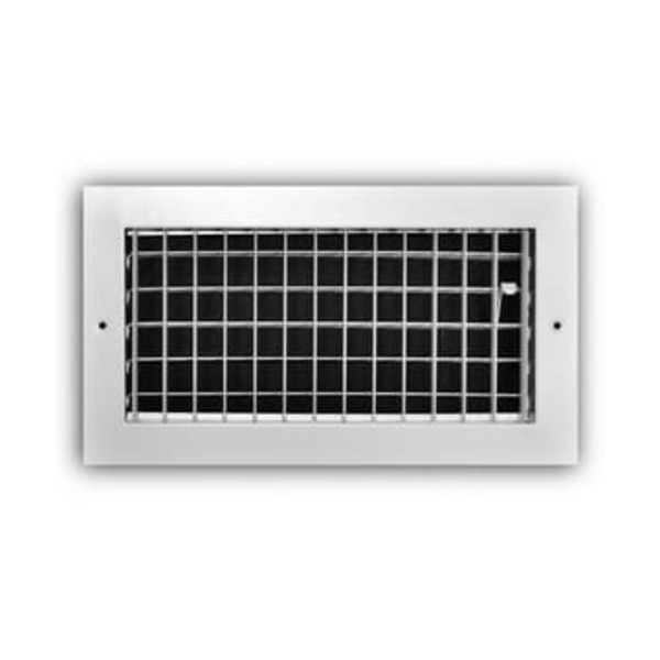 PROSELECT 12X6 ALUM S/WALL ADJ REG WHIT