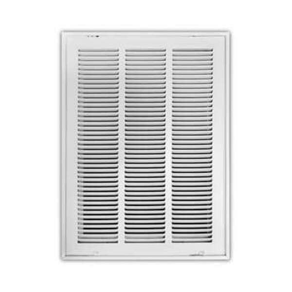PROSELECT 14 x 20 in. Residential Return Grille White Steel